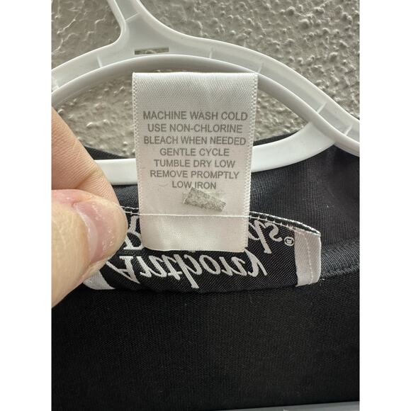 Anthony Richards Womens Two-Piece Petite XL Contrast Stripe Black White Pantset - Picture 5 of 16